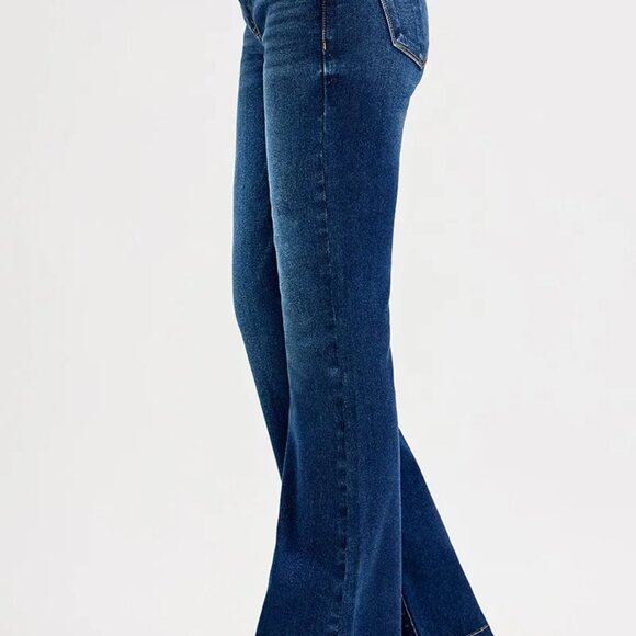 RISEN Full SIze Tummy Control Mid Rise Flare Jeans‎ Plus SIze - Picture 4 of 7